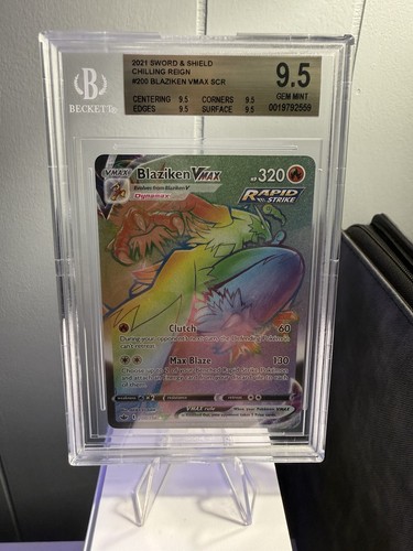 Blaziken VMAX graded BGS 9.5 for sale on eBay