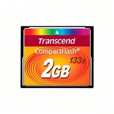 Transcend CompactFlash 133x 2GB CF Card High Speed CF Flash Memory Card