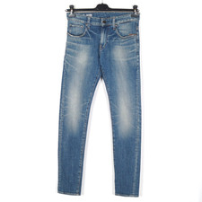 G-STAR REVEND SUPER SLIM Men's Jeans Size W29 L32 Skinny Stretch Blue Zipper...