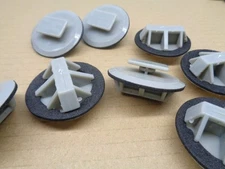 FITS MX 5 MIATA (2016 - 2021) ROCKER PANEL MOLDING RETAINERS PACKAGE OF 10 NEW!