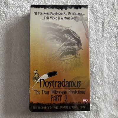 Nostradamus The New Millennium Predictions Part 2 VHS Sealed