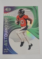 2020 Panini Illusions - Astounding Jerry Jeudy #A8 Emerald (RC)