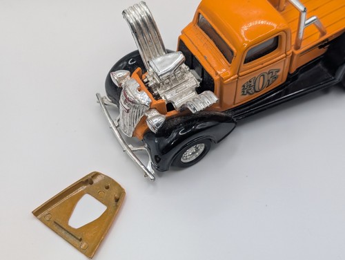 Majorette Chevy Hot Rod Pickup Diecast Hot Rods Orange 1937 1:32 Scale - Picture 3 of 6