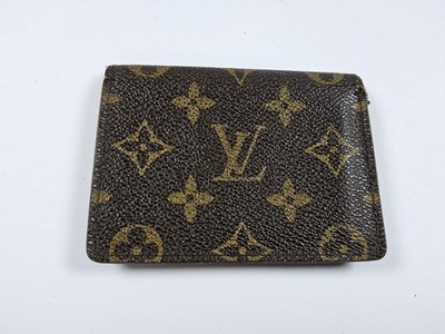 Louis Vuitton LV Monogram Clear Window Bifold Card Case | eBay