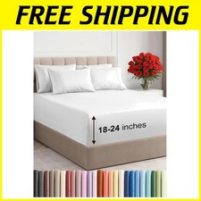 Extra Deep Cal King Sheet Set - 6 Piece Breathable