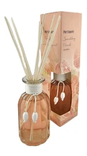 Pier 1 Reed Diffuser Set Home Fragrance Oil Sparkling Pomelo 10 oz Air Freshener