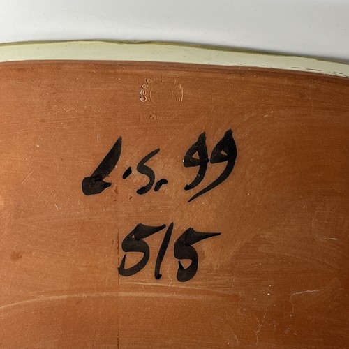 Vintage Fish Platter Signed By Artist L.S 99 Unique Fish Dish - Picture 3 of 6