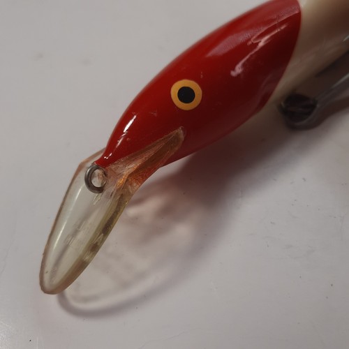 Rapala Magnum 8" Kunstköder weiß mit rotem Kopf Muskie Hecht Salzwasser #31 - Bild 5 von 6