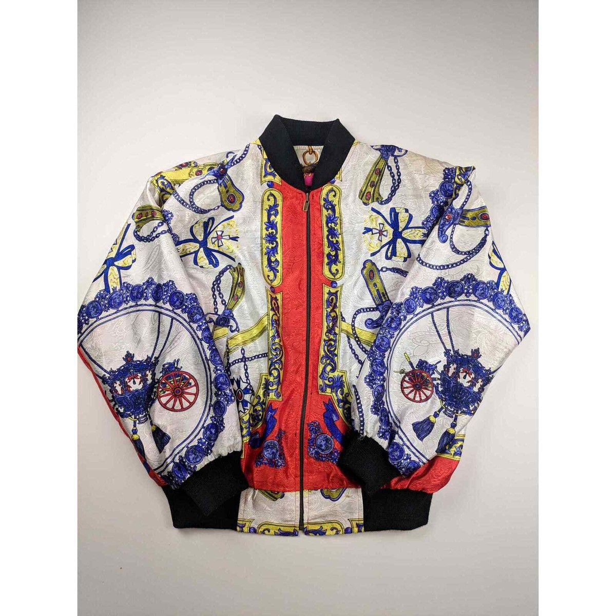 ジャケット・アウター Baroque Vintage M Baroque Reversible Silky Jacket | eBay