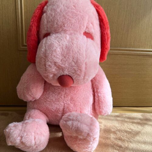 Snoopy Plush toy PEANUTS HOTEL Japan Limited ROOM64 Happiness is a warm puppy -L - Picture 1 of 1