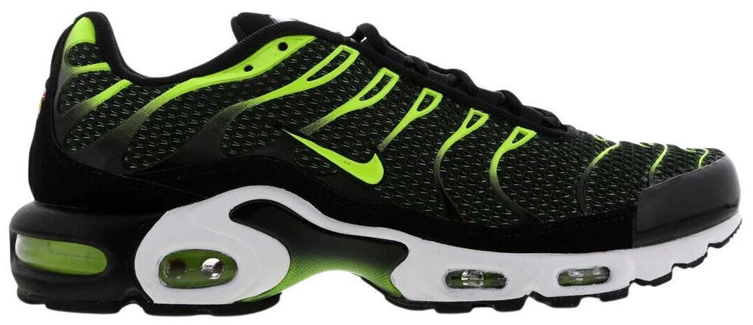 Nike Air Max Plus Black Volt Glow Men\'s Size 9 Shoe FJ1221-008 Size 9 - Nike Air Max Plus 2018 Volt W for sale online | eBay main image 4