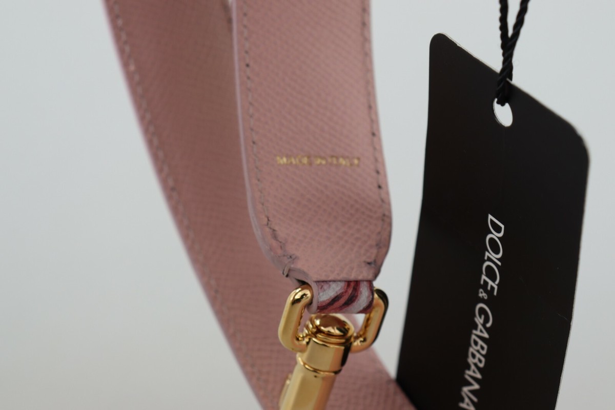 DOLCE & GABBANA Shoulder Strap Pink Floral Gold Studs Bag  display picture 2