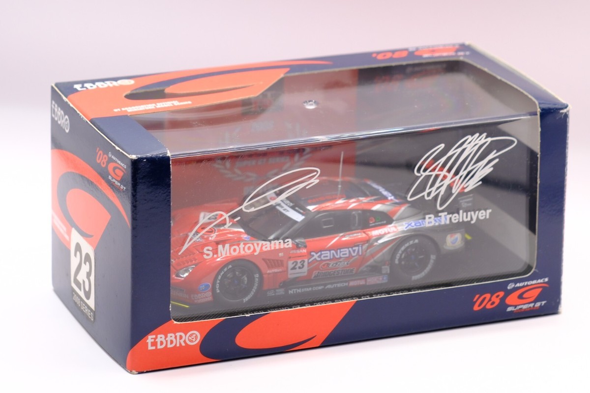 🔵Ebbro NISSAN GT-R 1/43 XANAVI NISMO #23 Super GT 500 2008