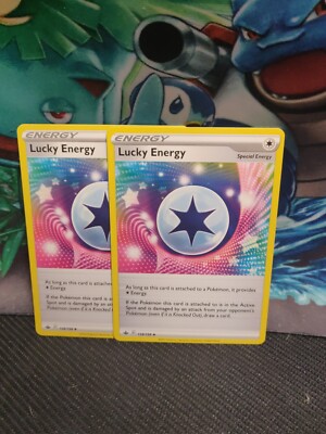 lucky energy pokemon card value Amazon.com: Lucky Energy 158/198 - Chilling Reign - Pokemon Special Energy  Card Lot main image 0