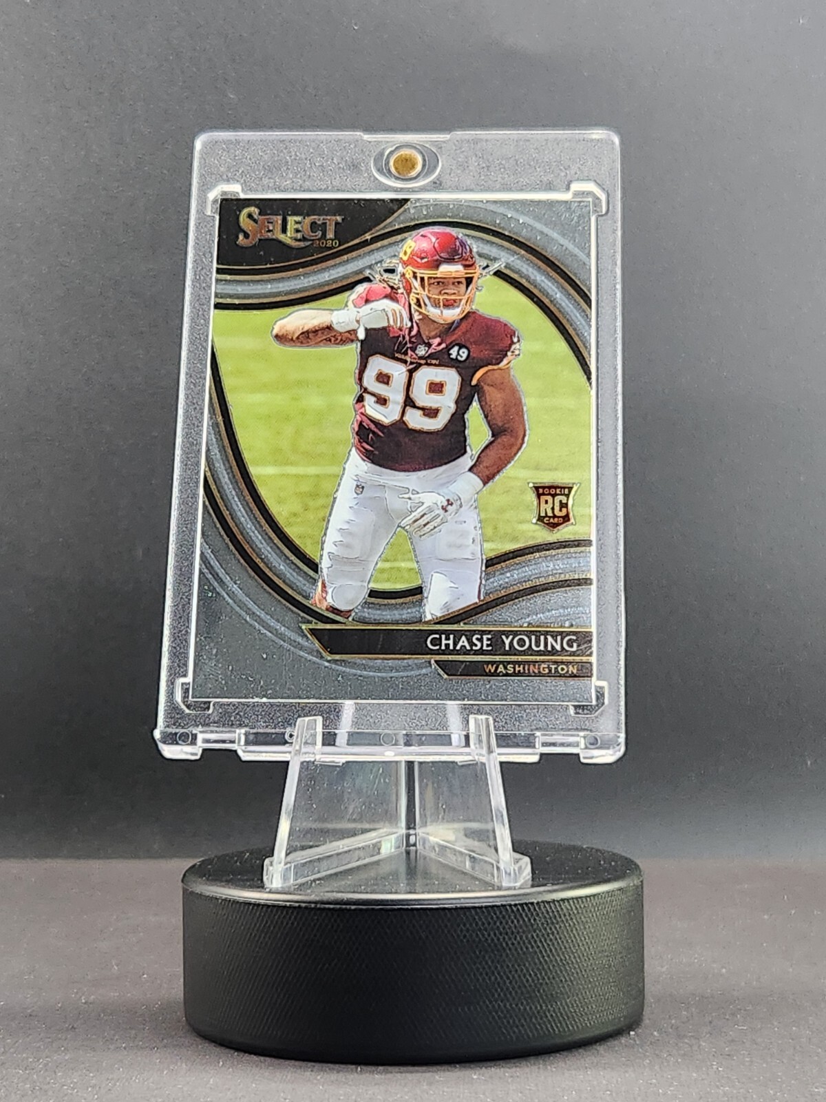 2020 Panini Select - Field Level Silver Chase Young #364 (RC) Commanders