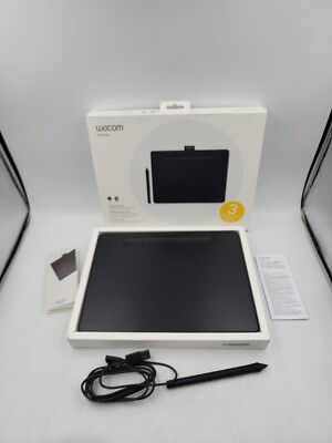 BAD PEN? Wacom Intuos Black Bluetooth Creative Pen Tablet For Digital Drawing