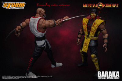 Perfect Storm Toys Mortal Kombat Baraka 1/12 In Stock New Action