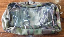 FirstSpear MTAP Tear Out Clear Windowed Pouch Multicam hook backed medic pocket