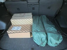 Rear Trunk Floor Style Web Mesh Organizer Cargo Net for KIA SORENTO 2011-2024