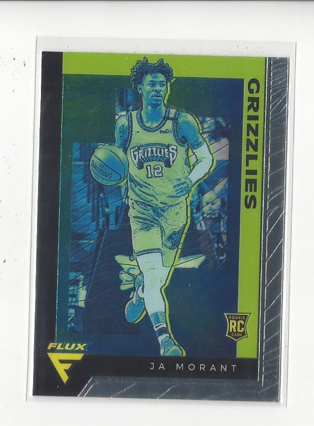 2019-20 Panini Chronicles #595 Ja Morant (Flux) RC Rookie