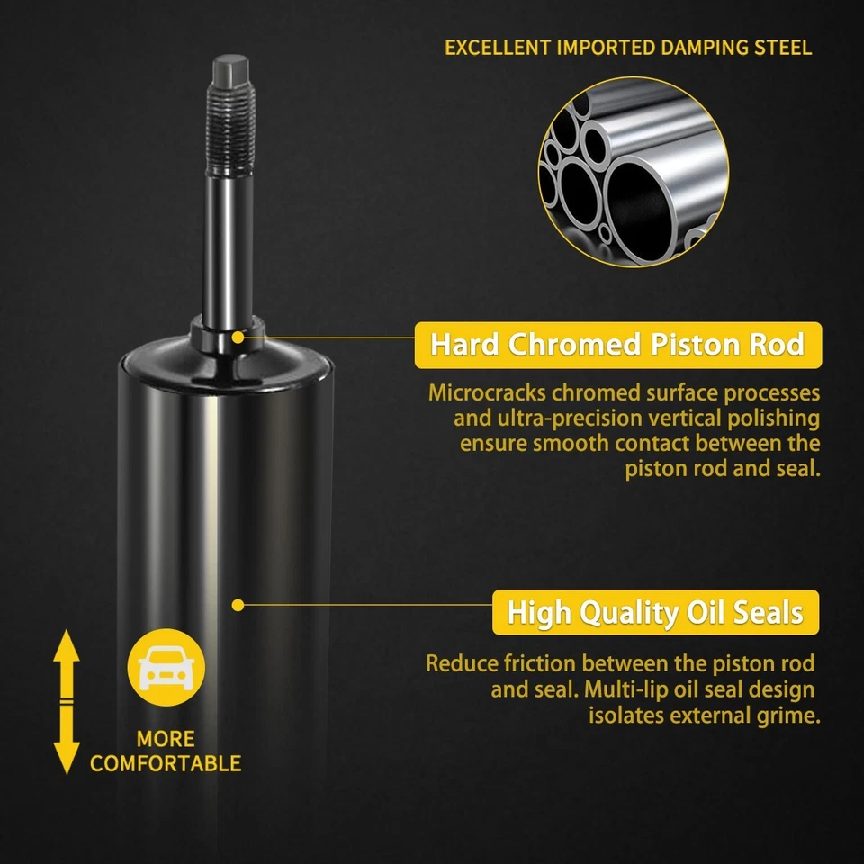 Pair Rear Shock Absorbers Set for Honda Odyssey 2005 - 2013 2014 2015 2016 2017 - Image 4 of 4