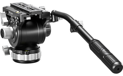 【US Dealer】 Leofoto BV-20K (Knob Clamp) Pro Fluid Video Head with Arca Plate
