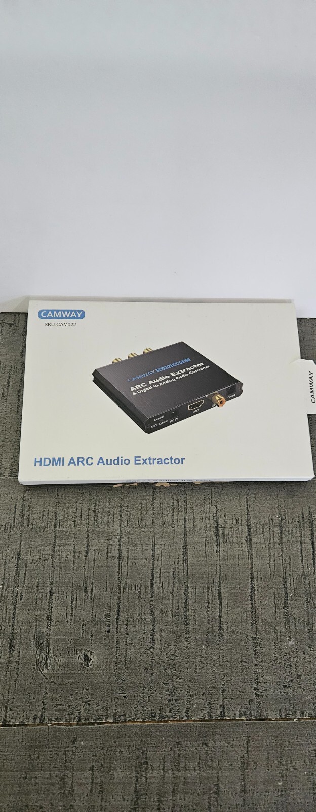 Camway AY80 Pro Black Digital To Analog HDMI ARC Audio Extractor