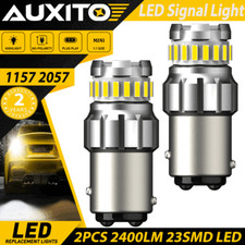 2led Front Turn Signal Drl Parking Light Bulbs 6000k Xenon White 1157 2057 2357 2led Front Turn Signal Drl Parking Light Bulbs 6000k Xenon White 1157 2057 2357