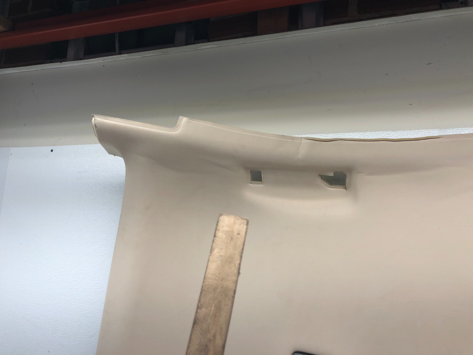 2014-2017 MASERATI GHIBLI S INTERIOR HEADLINER TRIM COVER W/ DOME LIGHT #NOTE.