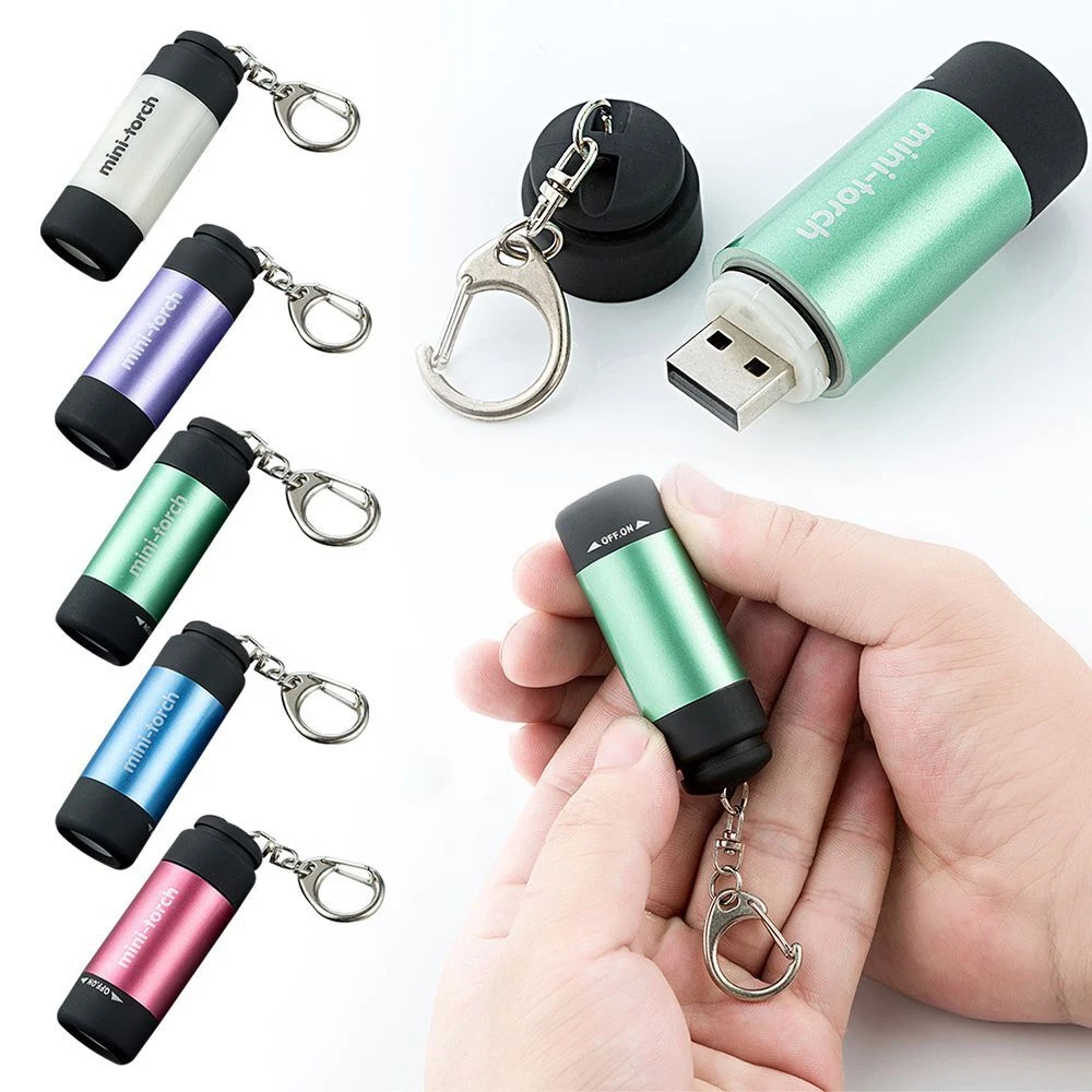Usb keychain best sale flashlight