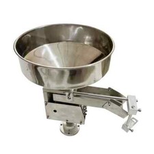 220v Electric Stainless Steel Circular Silo Vibrating Disk Storage on Silo Small