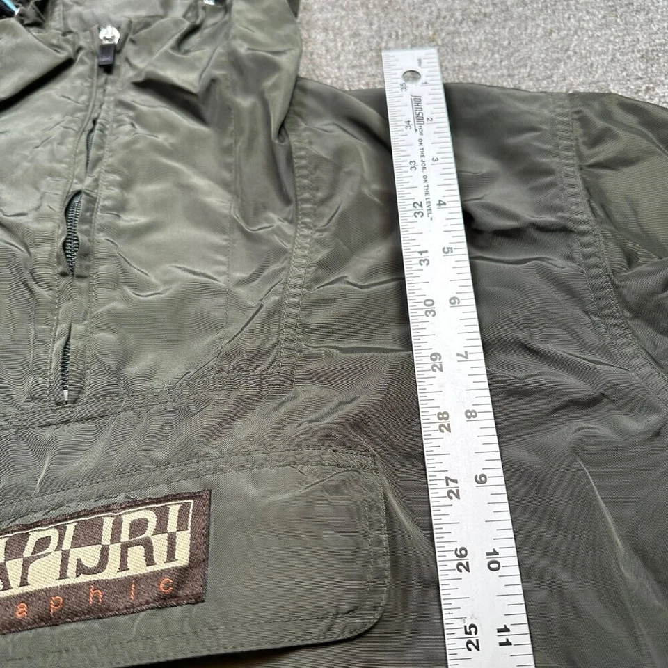 Chaqueta Parka Napapijri Rainforest Nylon Sin Forro en Verde Oliva Talla X-Pequeña Foto 4 de 4