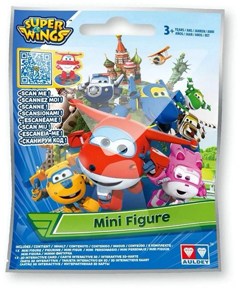 Super Wings - Figuren Spielfiguren Sammelfiguren 13´er Set - Bild 3 von 4