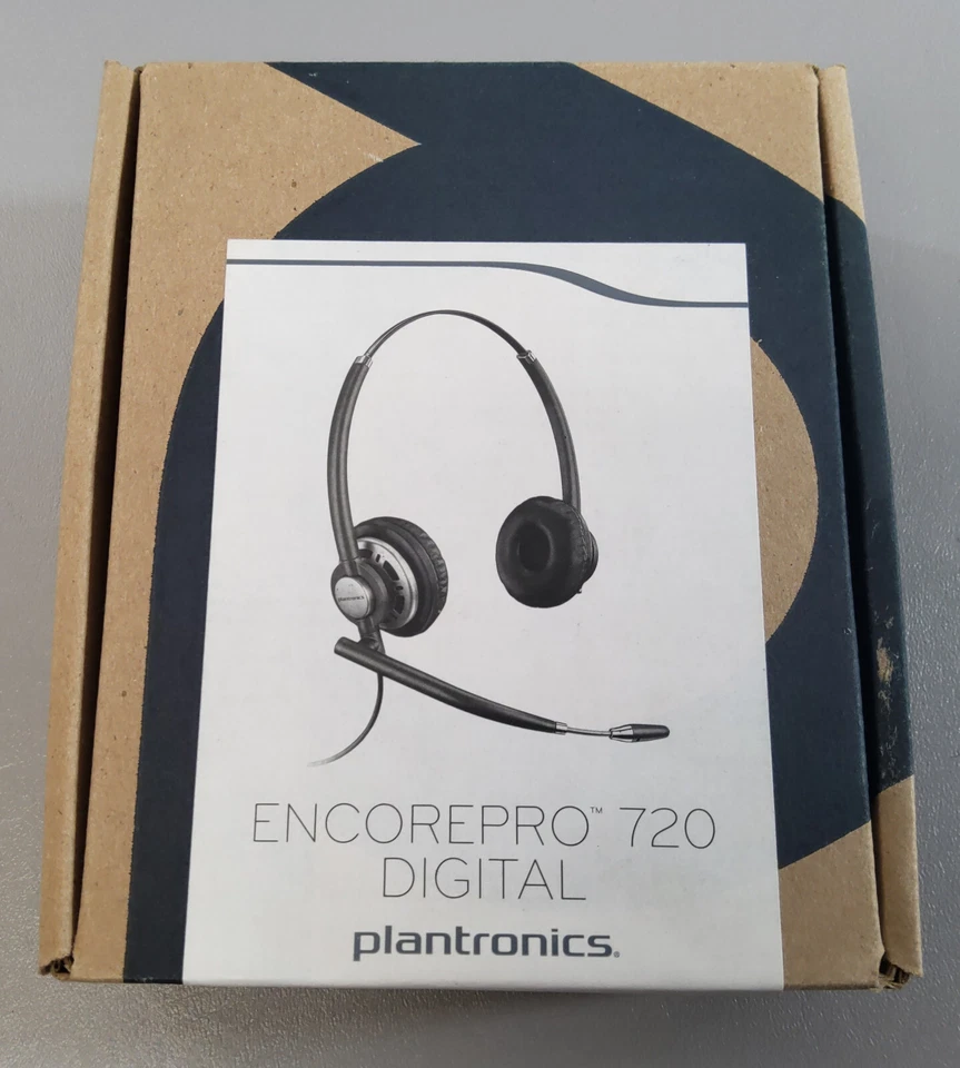 Plantronics Poly ENCOREPRO 720D Digital Headset Commercial Grade Wired Headset - Image 3 of 4