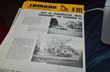 Liebherr A911 Excavator Dealer's Brochure DCPA9