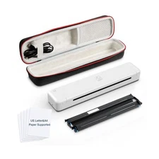 HPRT Portable Printer Wireless for Travel with Case, Bluetooth Connection for...