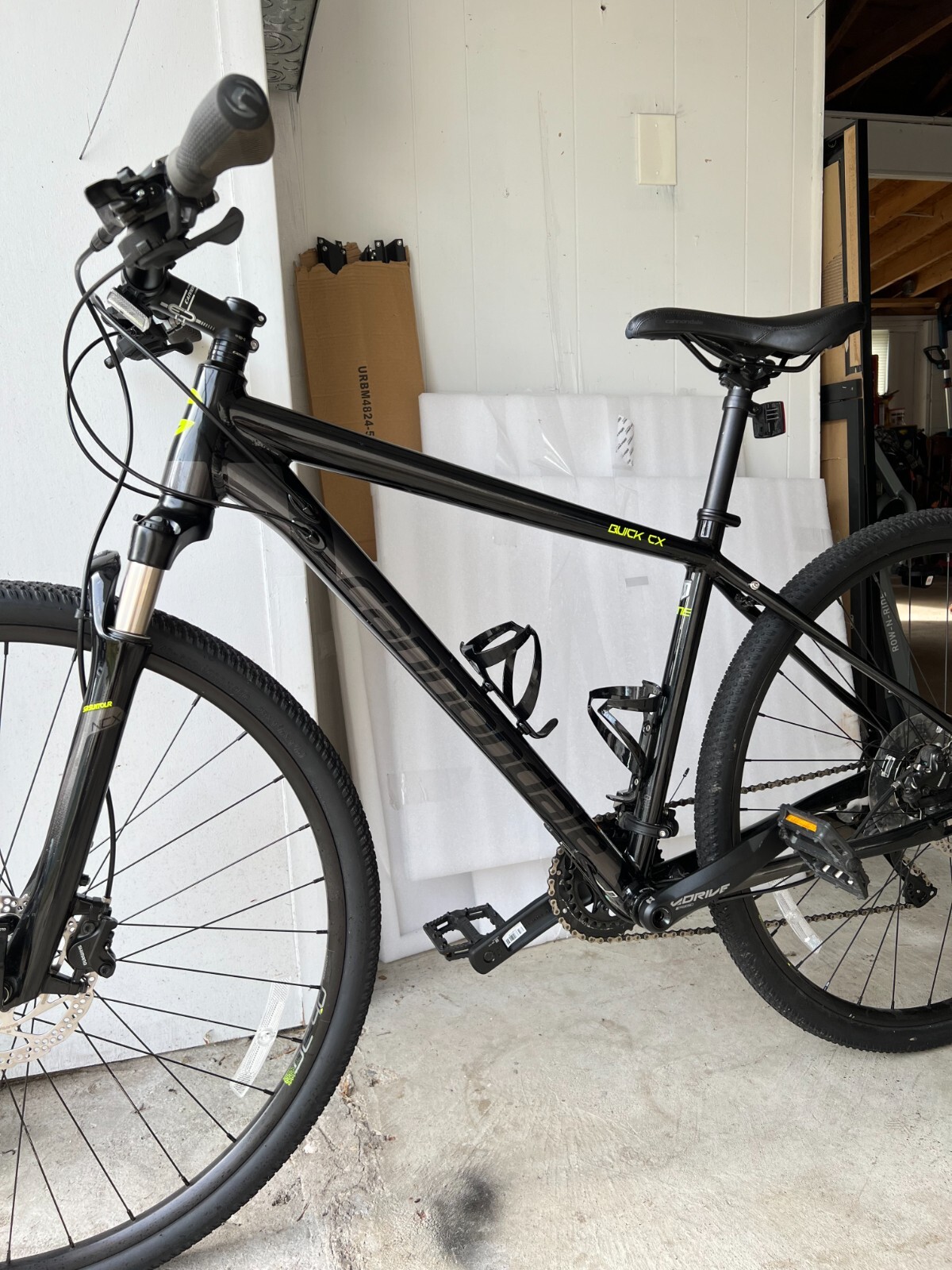 Cannondale Quick CX 1 2019 Hybrid Bicycle - Medium Frame, Black, 700c