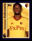 MerlinÂs Premier League 2018 - Christian Kabasele Watford No. 285