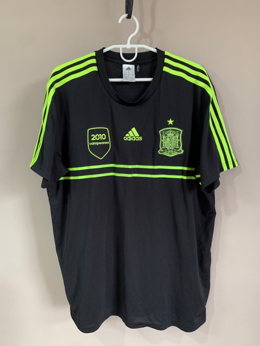 Spain 2014/15 Training Football Shirt Adidas Soccer Jersey Size XL - Main Image