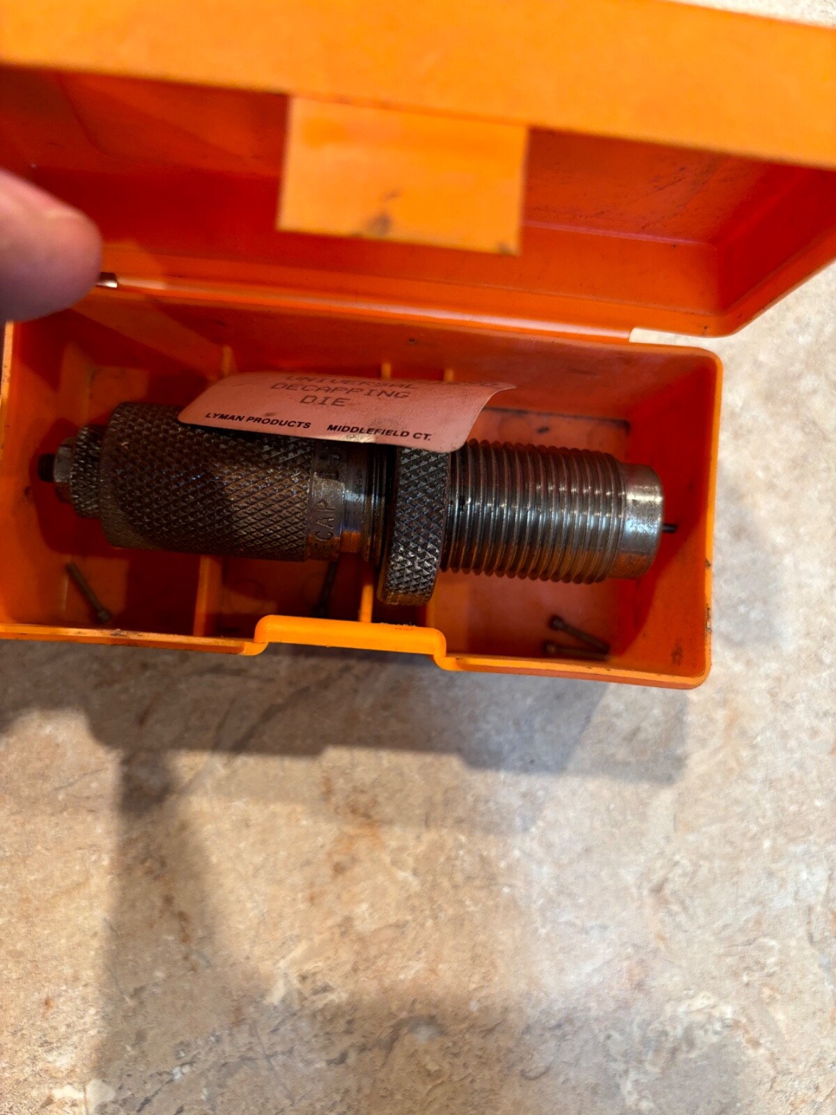 HERTERS DIE RELOAD SET SIZING Universal DECAPPING Die SEATING CRIMP