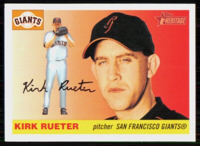 2004 Topps Heritage Kirk Rueter San Francisco Giants #129