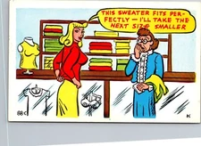 This Sweater Fits Perfectly I'll Take the next Size Smaller Postcard Fashion