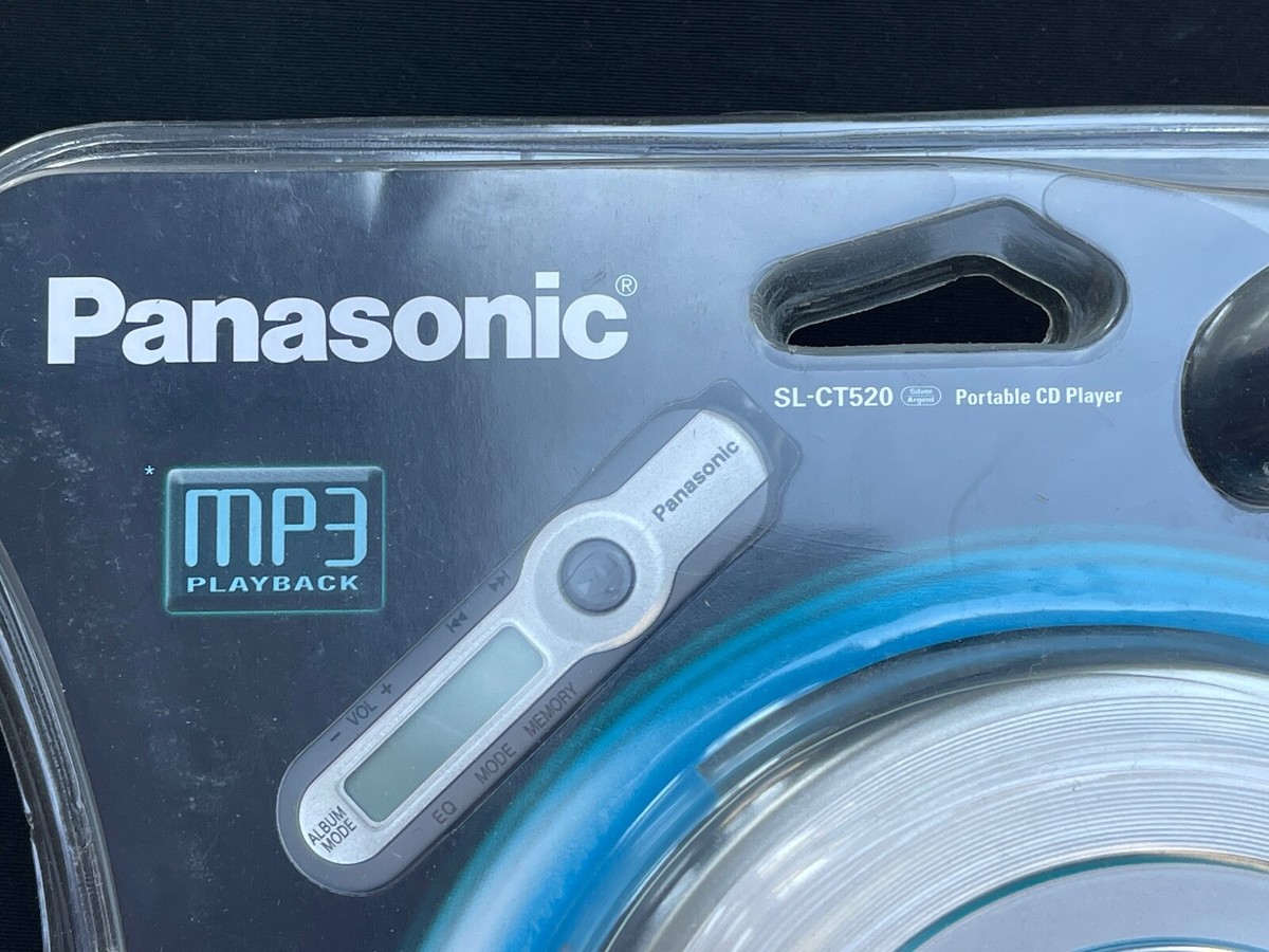 Panasonic SL-CT520 Portable CD Player MP3 Playback NEW/SEALED | eBay