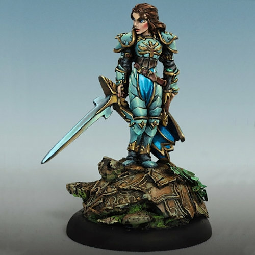 Reaper Miniatures Alaine Female Paladin - 25mm Dark Heaven Legends Figure