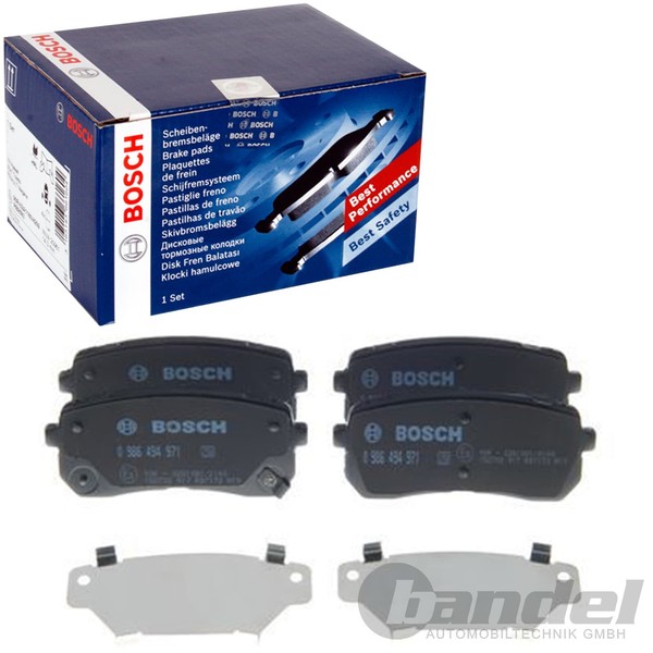 Bosch BremsbelÄGe Satz Hinterachse Passend FÜR KIA Sorento | 0 986 494 971-image