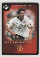 2003 Upper Deck Manchester United Strike Force Ruud Van Nistelrooy #13 02jl