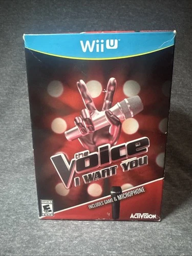 Voice W/ Microphone - Nintendo Wii U New Sealed