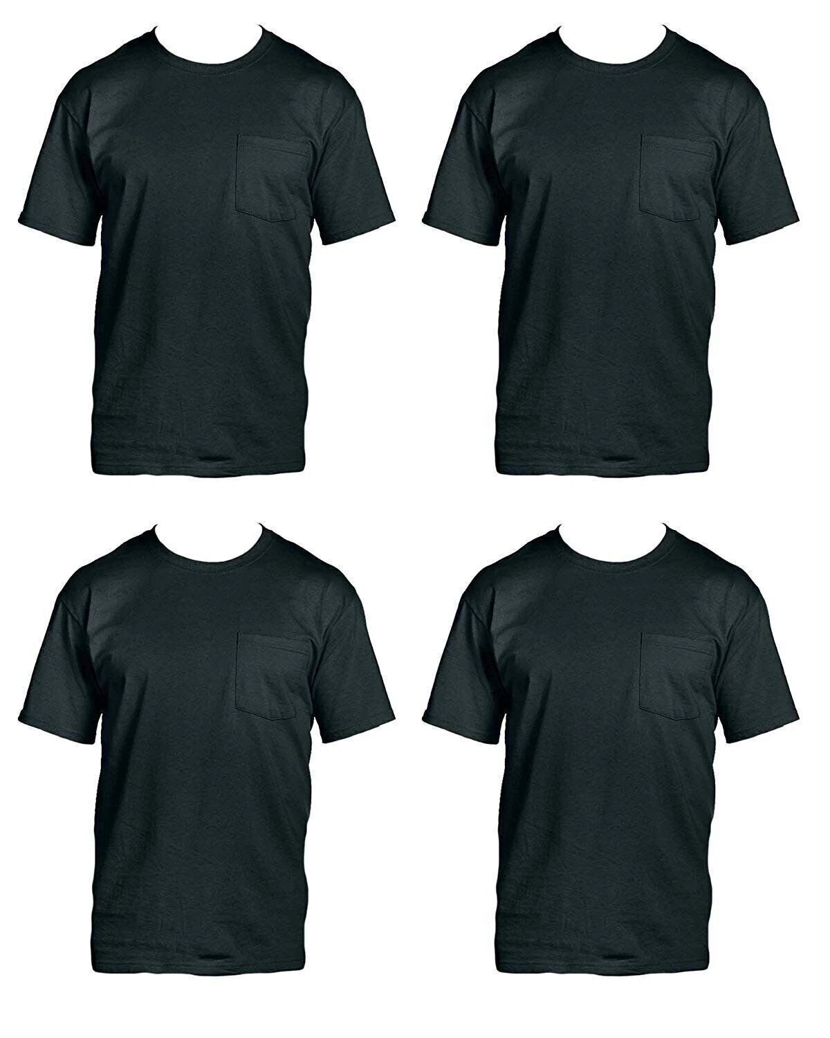 Fruit of the Loom Men's 4-Pack Pocket Crew-Neck T-Shirt - Colors May Vary
Opens in a new window or t