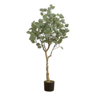 Nearly Natural 4ft Artificial Eucalyptus Tree in Green