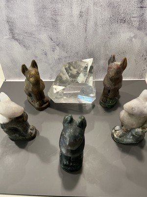 Animals made up of different crystals